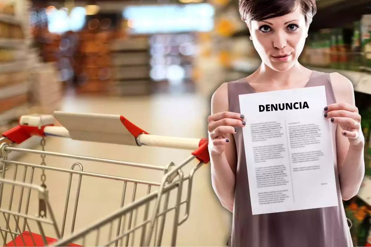 Denuncia supermercado